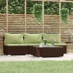 vidaXL 4 Outdoor Lounge Set