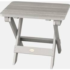 Gray Outdoor Side Tables highwood Adirondack Folding Outdoor Side Table