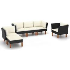 vidaXL 6-tlg. Poly Lounge-Set