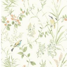 Nuwallpaper Sage Songbird Peel & Stick Wallpaper