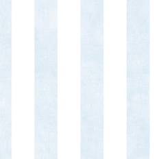 Norwall ST36931 Stripe with Texture PrePasted Wallpaper, Blue, Soft Blue, Sky