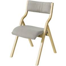 Casters Kitchen Chairs SoBuy Wooden Padded Folding Kitchen Chair