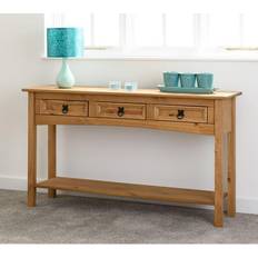 Corona Seconique Solid Mexican Waxed Console Table