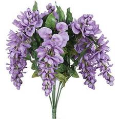 Vickerman Everyday Lavender Wistera Bush 19 Artificial Plant