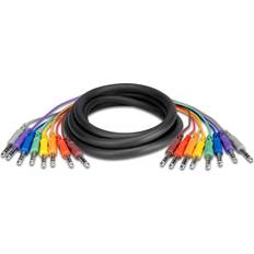 Hosa 8-Channel Snake Cable, 3.3' /1m