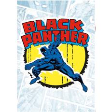 Rosso Decorazioni Interne Komar Wandtattoo Black Panther Comic Classic