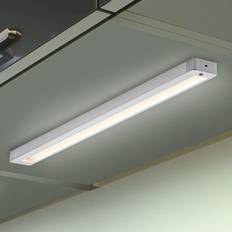 Paul Neuhaus Lampade da soffitto Paul Neuhaus Helena LED Sottopensile LED 59.5x4 cm 3.000K Alluminio Plafoniera