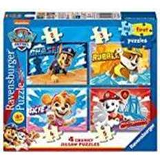 Barbie Klassiske puslespil Ravensburger My First Puzzles PAW Patrol 4in1 Floor Fjernlager, 5-6 dages levering