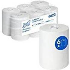 Asciugamani Kimberly-Clark Scott Asciugamani in Rotolo Scott Control Slimroll 6623 - 6 Rotoli Carta Asciugamani Di Carta USA E Getta - 6 Rotoli Carta Asciugamani Di Carta USA E Getta - 6 Rotoli Carta