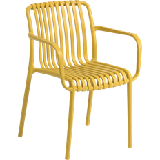 LaForma Isabellini Stackable Outdoor Chair in Yellow
