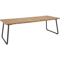 Brafab Nolli Teak Spisebord 90 x 225 cm Sort/Teak