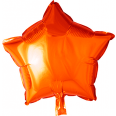 Oranje Ballonnen Folieballon Ster Oranje (45cm)