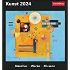 Kunst Tagesabreißkalender 2024: Kulturkalender Künstler, Werke, Museen