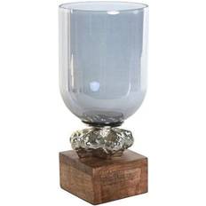 Krystal Fyrfadsstager Dkd Home Decor Lyseholder 16,5 Krystal Aluminium Fyrfadsstage
