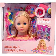 Make Up & Hairstyling Head Blond Hair