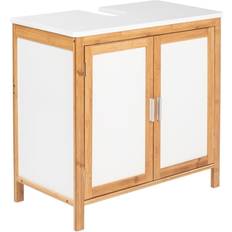 Wenko Vaskeskab Finja Bambus MDF 65 x 60 x 33 cm
