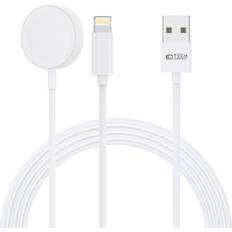 Apple lightning laddare Tech-Protect Magnetic Laddare med Lightning Kabel Vit