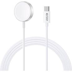 Tech-Protect Batterier & Opladere Tech-Protect Opladekabel til Apple Watch 2.5W 1.2m Hvid