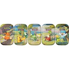 Gesellschaftsspiele The Pokemon Company Paldea Friends Mini Tins Display 10 Mini-Tins