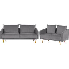 Or Canapés Beliani Velvet Set Sofa