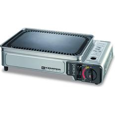 Aluminium Poêles Kemper Plancha Gaz Portable 2300W Smart Grill 34 x 25 cm