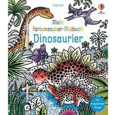 Dinosaurier Malbücher Usborne Mein Farbenzauber-Malbuch: Dinosaurier