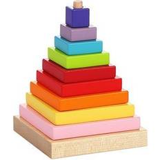 Cubika Wooden Pyramid Stacker