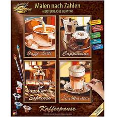 Spielküchen reduziert SCHIPPER Malen nach Zahlen Kaffeepause