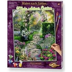 Spielhäuser Schipper Schipper Malen nach Zahlen Mein schöner Garten