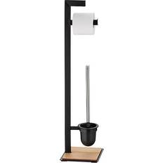 Kela Toilettengarnitur Oak Schwarz/Eiche