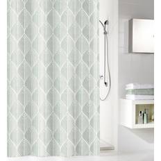 Green Shower Curtains Kleine Wolke Maldivia Polyester Shower Curtain 180 x 200 cm