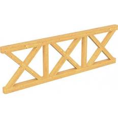 Planken & Balken Skanholz SKAN HOLZ Brüstung Andreaskreu 270 x 84 cm, Douglasie, natur