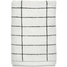 Serviettes d'Invité Mette Ditmer Tile Serviette d'Invité Noir, Blanc