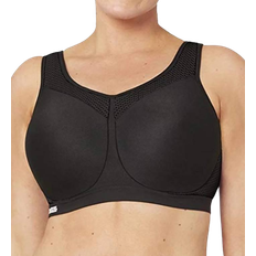 Glamorise High Impact Seamless Sports Bra - Black