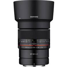 Samyang Nikon Z Camera Lenses Samyang 85mm F1.4 FX for Nikon Z