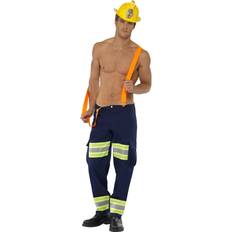 Smiffys Fever Male Firefighter Costume