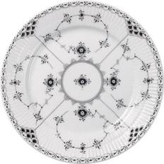 Royal Copenhagen Assietter Royal Copenhagen Sort Musselmalet Halvblonde Assiett 19cm