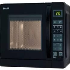 Countertop - Grill - Small size Microwave Ovens Sharp R-642BKW Black