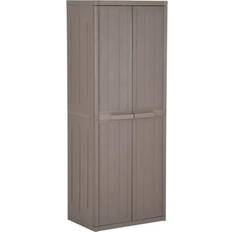 vidaXL De Rangement De Jardin 65 x 45 x 172 cm PP Rotin Armoire