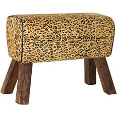 Sort Fodskamler Dkd Home Decor Leopard 67 Fodskammel