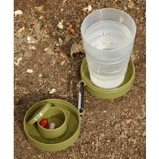 Günstig Tumblergläser Kikkerland Collapsible Tumbler with Pill Compart Tumblerglas