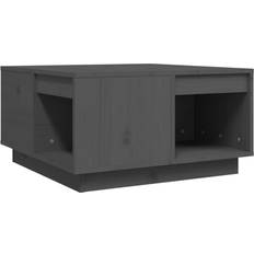 vidaXL grå 60x61x32,5 Soffbord