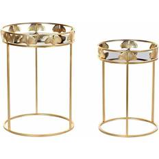 Guld Sofaborde Dkd Home Decor Set 2 Sofabord 2stk