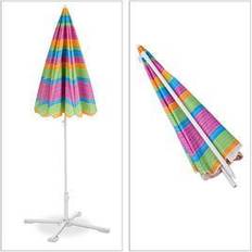 Multicoloured Parasols & Accessories Relaxdays Sonnenschirm rund, mehrfarbig