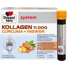 Vitamine & Nahrungsergänzung Doppelherz Kollagen 11.000 Curcuma + Ingwer System Trinkampullen