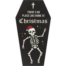 Rouge Arts encadrés Horror-Shop "No Place Like Home" Cryptmas Sarg Wandbild Art encadré