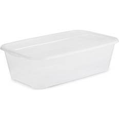 6 quart storage container with lid Life Story 6 Quart Stacking Bin Storage Box