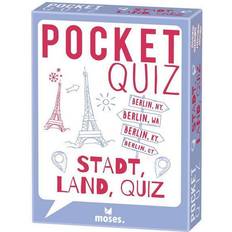 Quiz sällskapsspel Pocket Quiz Stadt, Land, Quiz