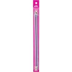 Susan Bates Susan Bates 11110-3 Silvalume Single Point Knitting Needles 10 in.-Size 3 -Medium Blue