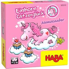 Unicorn Crafts Haba Magic Matching Game Einhorn Glitzergluck Board Game